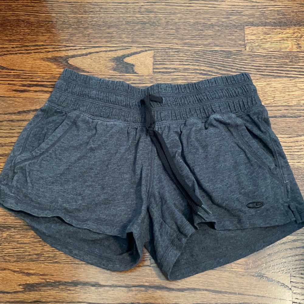 Champion soft grey lounge shorts, size XS